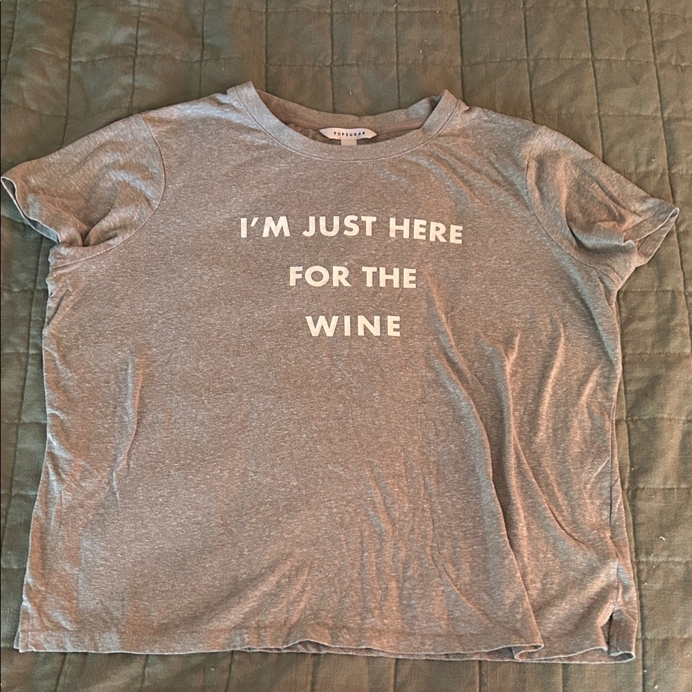 Popsugar Heather Gray Tee